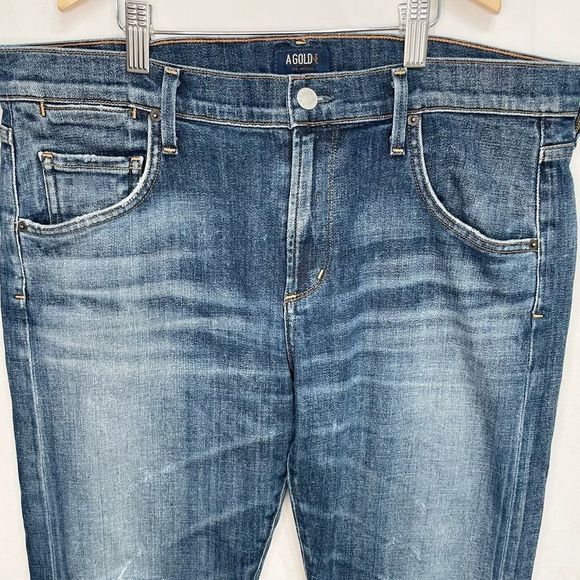 AGoldE Isabel slim cropped boyfriend jeans - Picture 4 of 11